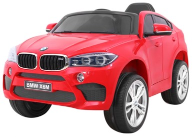 Auto na akumulator BMW X6M, crveni