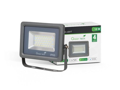 GREEN TECH Led reflektor 10W, 3000K, IP65, aluminij