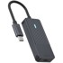 RAPOO Switch USB-C Hub grey USB-C to USB-C