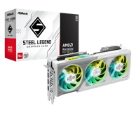 ASROCK Grafička kartica AMD Radeon RX 9070 Steel Legend OC, 16GB GDDR6, 1x HDMI, 3x DisplayPort