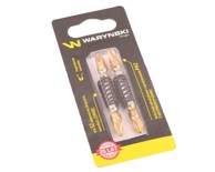 Set odvijač s amortizerom od opruge PH2 65 mm Waryński u blisteru od dva dijela