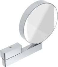 Emco universal LED kozmetičko ogledalo na savitljivoj ruci, zidno ogledalo s osvjetljenjem, 3x povećanje
