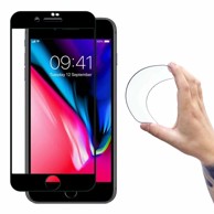 FLEXI Full Cover hibridni zaštitnik zaslona s okvirom za iPhone SE 2020 / iPhone 8 / iPhone 7