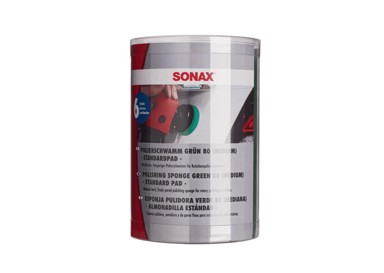SONAX Spužva za poliranje zelena 80mm (srednja) 6 kom
