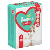 PAMPERS Pelene gaćice, Pants, veličina 6, 14–19 kg, 19 kom