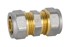 DIAMOND PEX-AL-PEX konektor D16x16 16x16 mm, kromirani