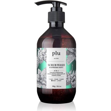 PLU Peeling gel za tuširanje Scrub Wash Raspberry Mint, 500 g