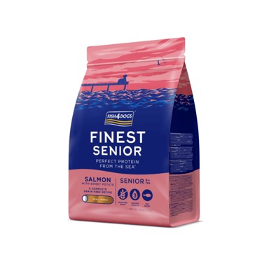 FISH4DOGS Finest Senior small losos s batatom 1,5 kg