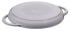 STAUB Okrugla grill tava od lijevanog željeza s dvije ručke, 40509-522-0, grafitna, 26 cm