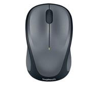 LOGITECH Miš M235, sivi, optički, bežični, USB, Unifying receiver