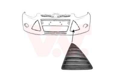 VAN WEZEL Maska branika Ford Focus 11-14, prednja lijeva, unutarnja, trokut