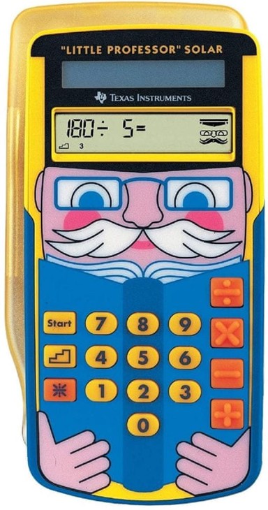 TEXAS INSTRUMENTS Kalkulator Little Professor Solar