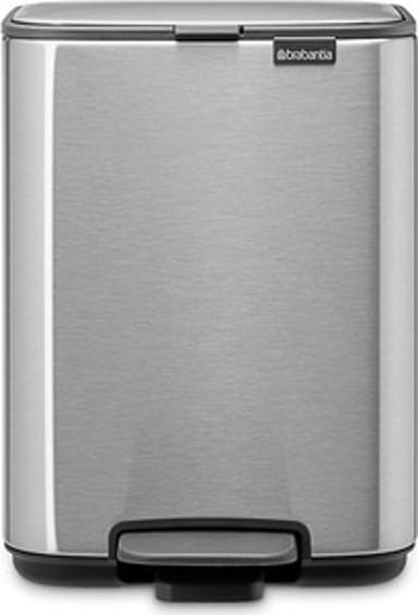 BRABANTIA Bo kanta s pedalom, 4 l, mat čelik