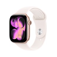 APPLE Watch Series 11 GPS + Cellular 46 mm aluminijsko kućište u ružičasto-zlatnoj boji s sportskom narukvicom Light Blush M/L