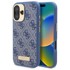 GUESS Hardcase Logo Plate MagSafe plava maskica za Apple iPhone 16