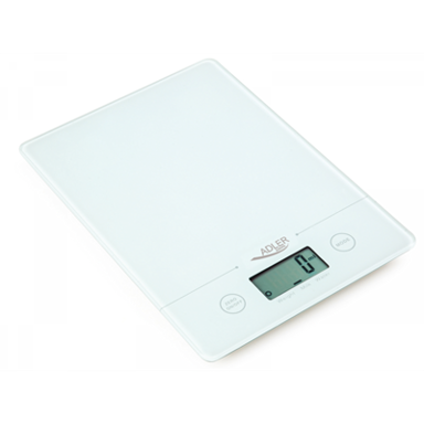 ADLER Kuhinjska vaga AD3138W, 5kg, bijela