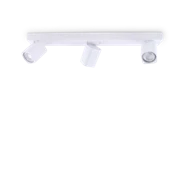 Stropna svjetiljka, Rudy, ID294810, PL3 kvadrat, GU10, bijela