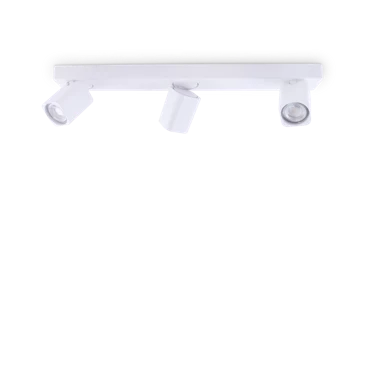 Stropna svjetiljka, Rudy, ID294810, PL3 kvadrat, GU10, bijela