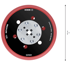BOSCH Potporne ploče Professional Expert Multihole Universal, 125 mm, srednje (2608900004)