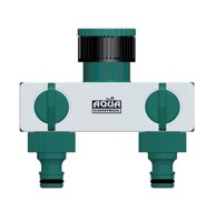 AQUACONTROL Razdjelnik za sanitarnu vodu, PVC, s 2 ventila