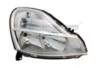 TYC Far RENAULT MODUS 08- desni H1/H7 20-11495-05-2