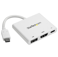 STARTECH Priključna stanica CDP2HDUACPW, bijela