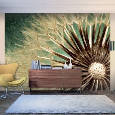 Foto tapeta Focus on dandelion 350x270