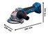 BOSCH PROFESSIONAL Akumulatorska kutna brusilica GWS 18V-8 Solo, 06019N9004