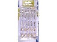 EXTOL PREMIUM Nastavci za pirografiju 417211, set 29 kom