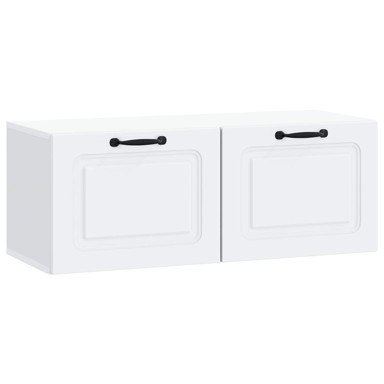 TV ormar za zid, 78,5 x 31 x 30 cm, konstruirano drvo, bijela