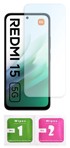 BLUEMOON Futrola tipa novčanik za Xiaomi Redmi 15 4G / 5G 169 mm - maska s otiskom + staklo 9H