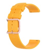 BStrap Silicone Rain remen za Xiaomi Amazfit GTR 42mm, yellow