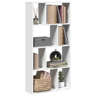 Regal za knjige bijeli 60x20x120 cm od konstruiranog drva