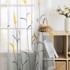 NIKCORP Poluprozirne voalne zavjese tekstura zrna, 2 kom, 140x245 cm, bijele