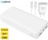 PLATINET Set powerbank PMPB20SET 20000 mAh, 3u1, PD, adapter 20 W, kabel 100 cm, bijela