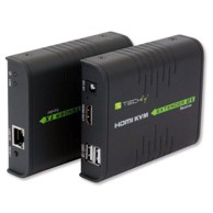 TECHLY KVM pojačivač HDMI-KVM2 odašiljač i prijemnik