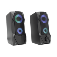 WHITE SHARK Zvučnici GSP-634 Flow, RGB, crni