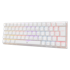 WHITE SHARK Mehanička tipkovnica GK-002222V2 Wakizashi-2, HR, Blue Switch, bijela