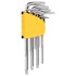 DELI TOOLS Set torx imbus ključeva EDL3091 1,5–10 mm, srebrni