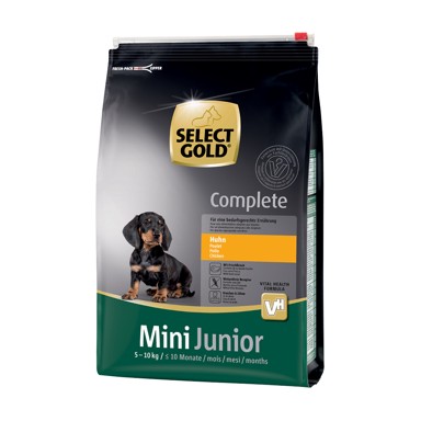 SELECT GOLD Complete Junior Mini piletina 4 kg