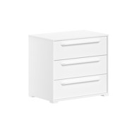 VIPACK Bijela dječja komoda 68x62x43 cm Sam