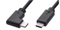 USB Kabel 3.2 Gen 2 USB-C–USB-C, pod kutom, 60 W, 10 Gbps, 1 m