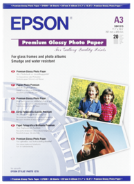 EPSON Foto papir PREMIUM GLOSSY A3, 20 kom.