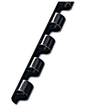 FORNAX Plastična spirala fi-16 mm, pk100, crna