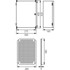 ELEKTRO-PLAST Razvodna kutija UNIbox UNI-1/T, 400x300 mm, IP65, IK07