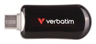 VERBATIM USB-C memorija Plectra, 512 GB, crna