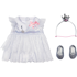 BABY BORN Odjeća za lutku, Ballerina Outfit, 43 cm