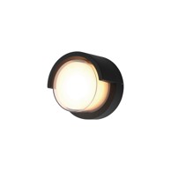 GREEN TECH Zidna rasvjeta LED ATLANTA IP65 6W 3000K, crna