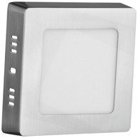 AVIDE Plafonjera LED, 6W, 420 lm, 4000K, IP20 - ACSMNW-S-6W-ALU-SN 19363