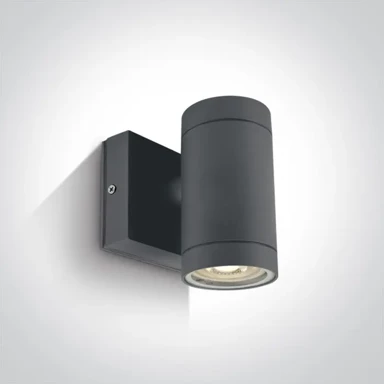 Zidna svjetiljka, 1xGU10, 35W, 230V, IP54, DM67130E/AN, antracit